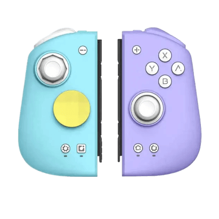 จอยเกมไร้สาย Mobapad Gemini M6S สีพาสเทล ม่วง/ฟ้า_0